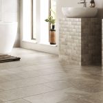 Tile flooring of bathroom | Reinhold Flooring
