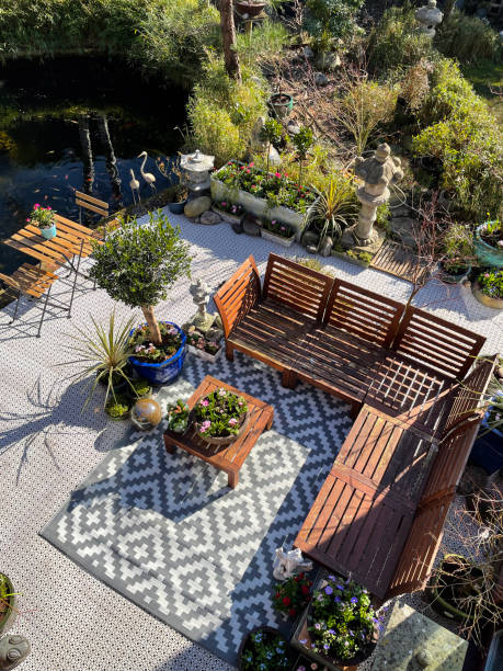 Outdoor Space with Area Rugs | Reinhold Flooring