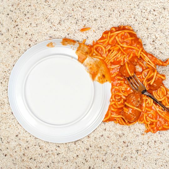 Spilled spaghetti on Carpet | Reinhold Flooring
